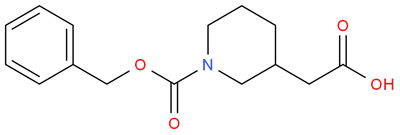 N-Cbz-3-piperidinasetik Asit CAS 86827-10-3